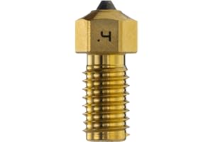 US SYNTHETIC Diamondback Nozzles – AnkerMake M5 and M5C Compatible – Polycrystalline Solid Diamond Tip 3D Printer Nozzles, Improved Extrusion, Any Filament, Long Life, Wear Resistant, USA Made (0.4mm)