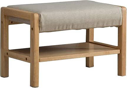 Estante de Zapatos Banco de zapatos largo Otomano Gabinete de