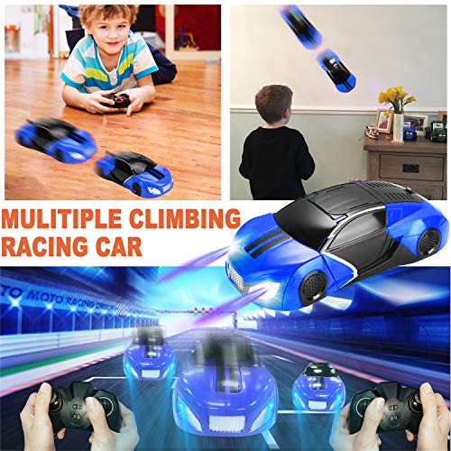 2019 Upgrade Transform Remote Control Car Stunt Racing Climbing Car Holiday RC Car Toys Boys Girls Age 3,4,5,6,7,8 9-16 Year Xmas Gifts 360° Rotating Transform Robot Lighted Deformation Vehicle