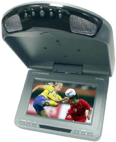 Mtv-5943 8" Roof Mount Swivel Car Monitor with Built in Clock