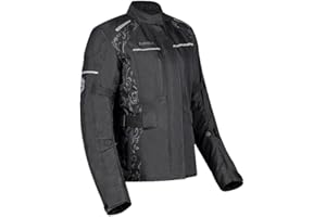 PANDA CYCLE GEAR Motorcycle Jacket for Women Waterproof All Weather CE Armored Enduro Dual Sports Motorbike Riding Adventure Touring Jackets