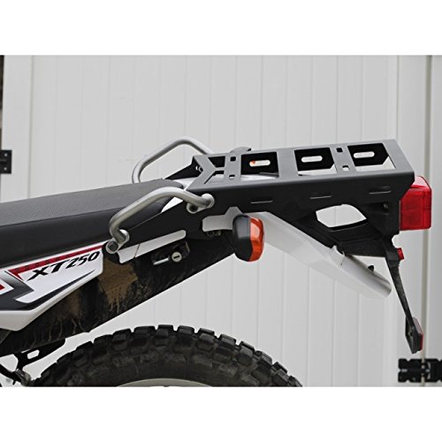 Cargo Rack Luggage Carrier Utility Rear Tail Holder Blue Powdercoat fits: 08-16 Yamaha XT250 - Immix Racing - 100-005-blue
