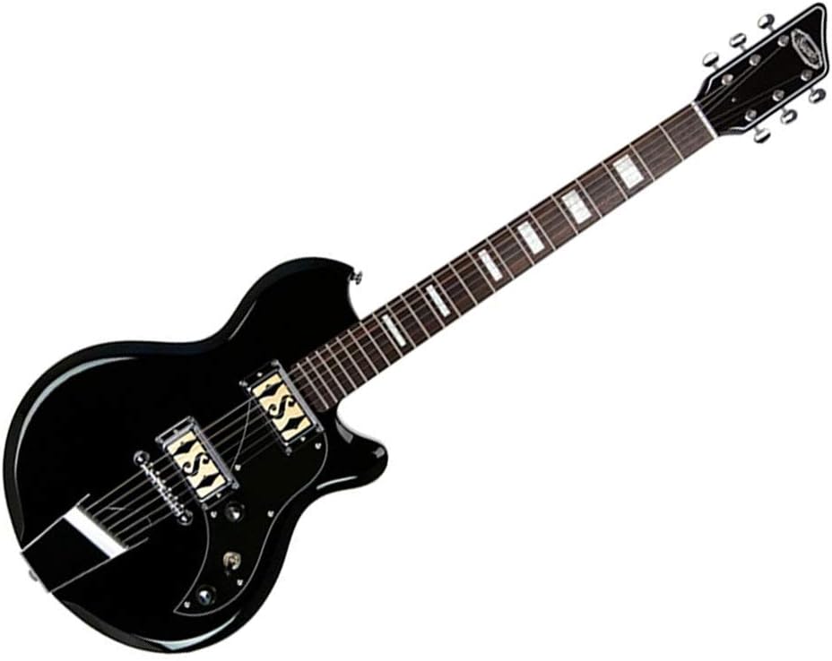 Westbury Electric Guitar - Supro 2020jb Island Series Westbury Electric Guitar Jet Black Amazon De Musical Instruments