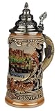 Beer stein by King - Heidelberg City Skyline Relief German Beer Stein 0.4l Limited Edition