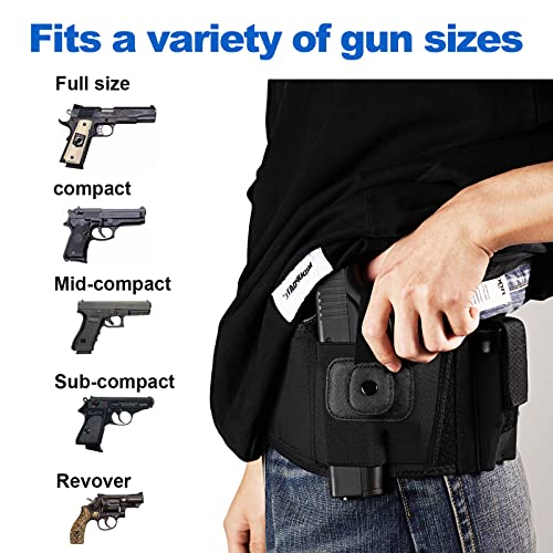 Belly Band Holster for Concealed Carry Waist Gun Holsters for Men and