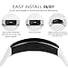 OenFoto Compatible Gear Fit2 Pro/Fit2 Band, Replacement Silicone Accessories Strap Samsung Gear Fit2 Pro SM-R365/Gear Fit2 SM-R360 Smartwatch -White