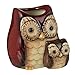 Grasslands Road Crimson Hollow Owl Toothpick Holder 470785 - Red