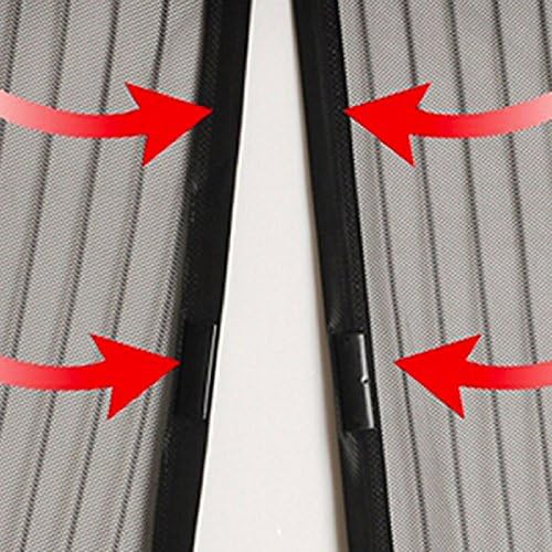 1pcs Netting Mesh Screen Magnets Mesh Insect Fly Bug Mosquito Door Curtain Net Netting Mesh Screen Magnets by Harm