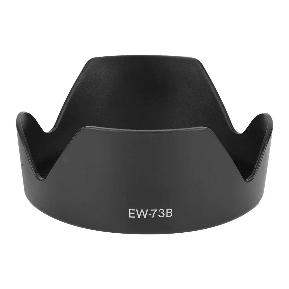Goshyda EW-73B Camera Mount Lens Hood, Plastic Material Backlight Photography Lens Hood for Canon EF-S 17-85 f/4-5.6 IS USM Lens(EW-73B)