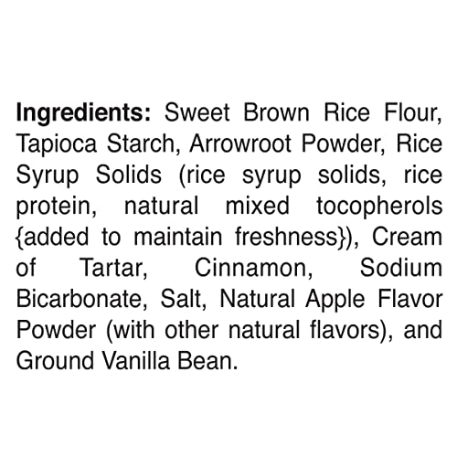 GLUTEN FREE WAFFLE & PANCAKE MIX, APPLE CINNAMON, 9OZ