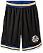 Ultra Game NBA Golden State Warriors Mens Woven Basketball Shorts, Team Color, Medium