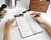 Home Advantage Weekly Meal Planner with Tear Off Grocery Shopping List Magnetic Notepad - (White) Made in the U.S.A.