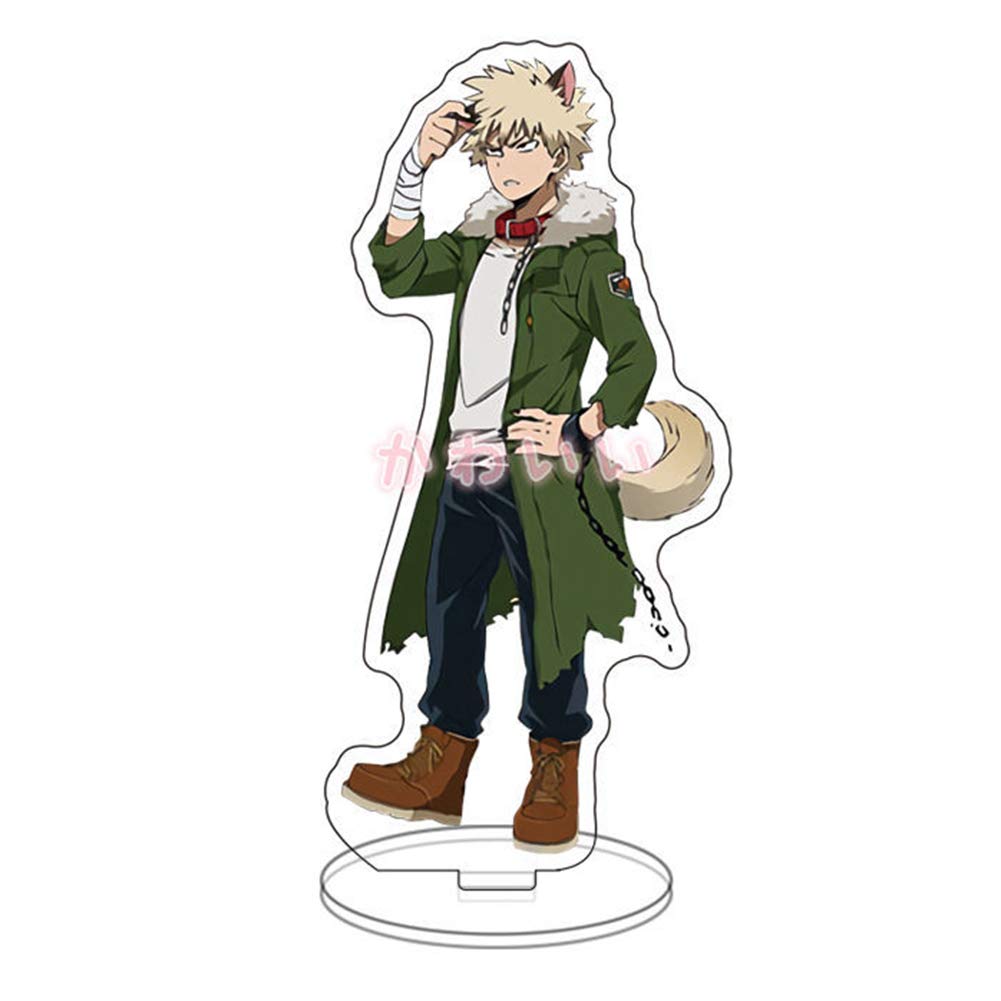 Opopark Anime My Boku no Hero Academia Aizawa Shouta Eraser Head Acrylic Stand Figure Toy(Style-2)