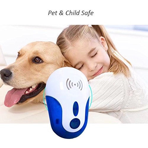 Ultrasonic Pest Repeller Plug In, Pest Control for Mice, Rats, Cockroaches, Spiders, Ants & Insects (PN09) 1 Pack