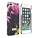 Official TED BAKER AW16 iPhone 8 Plus / 7 Plus Case - Luxury Back Hard Shell Cover in Flower Design for Women - Snap on Back Cover for the Apple iPhone 8 Plus / 7 Plus - CHALA - Citrus Bloom Black
