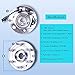 515096 Front Wheel Hub and Bearing Assembly for Chevrolet Silverado, Suburban, Tahoe, Avalanche, GMC Sierra,Yukon, Cadillac Escalade, ABS Sensor and 4x4 6 Lug