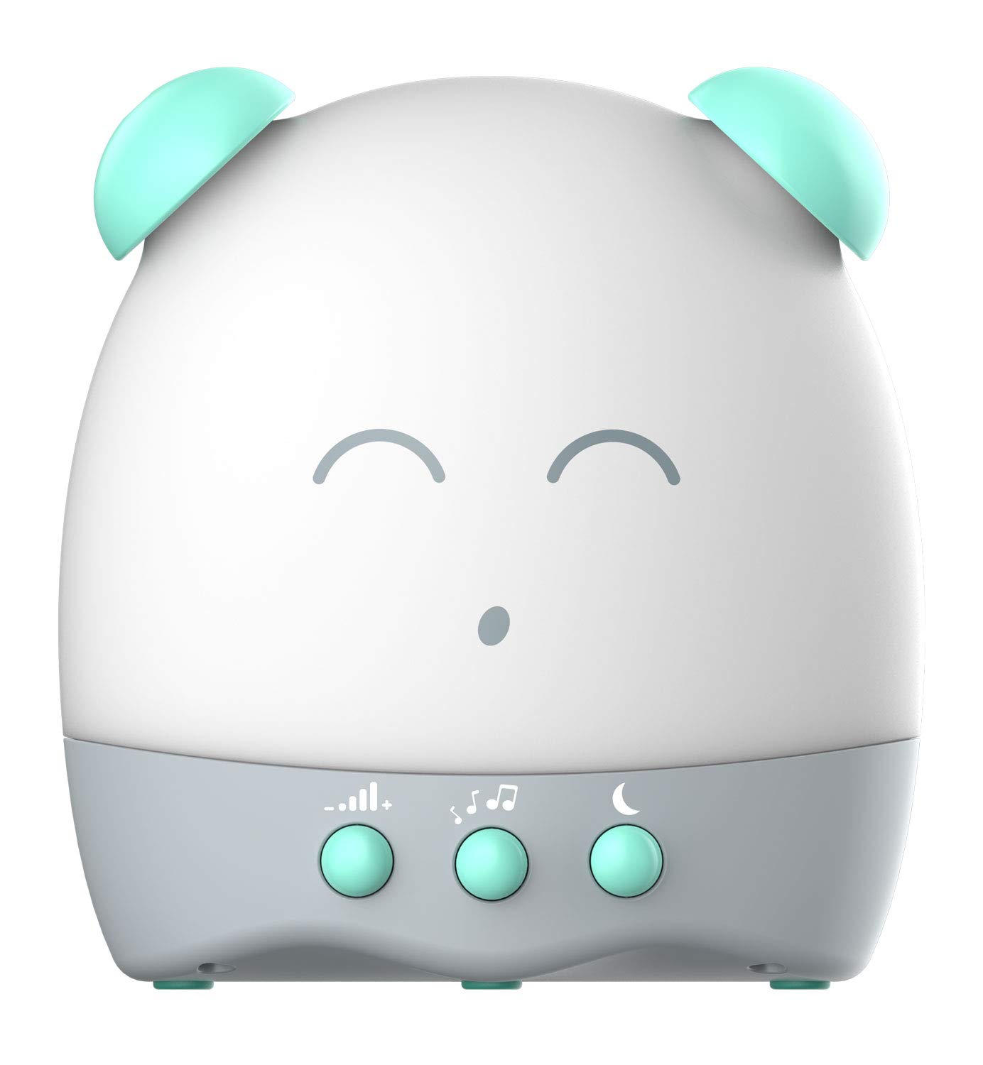Tiny Boo Sleep Trainer Gentle Melodies, Children's Light Display, Digital Snooze Function, Music Alarm Clock for Toddlers