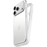 RhinoShield Bumper Phone Case for iPhone 18 Pro / 17 Pro Translucent Matte | Military Grade Drop Protection, Minimalist Impact Bumper, Backless, Ultra-Slim, Lightweight, Bare phone feel