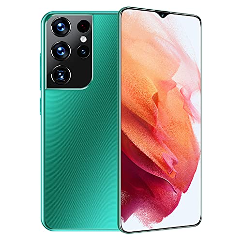 Unlocked Smartphones, Dual sim Unlocked Cell Phones for Seniors, S21+Ultra 5 inch 3Camera