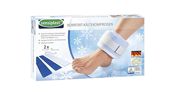 Sensiplast® compresas de frío 2 Stk – Reutilizable mediante ...