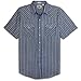 Ely Cattleman Men's Short Sleeve Stripe Snap Western Shirt