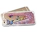 iPhone 6 Case, iPhone 6S Case, EMAXELER 3D Creative Design Flowing Liquid Floating Bling Shiny Butterfly Liquid Protective Polycarbonate Hard Case for iPhone 6/6S+Stylus Pen(Butterfly,Pink)