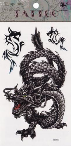Temporary Tattoo Dragons Tattoo