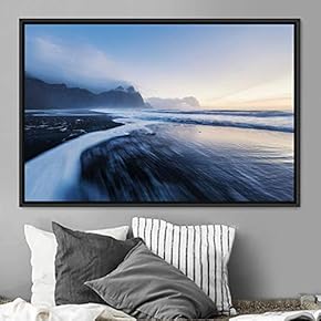 signwin Framed Canvas Wall Art Coastal Freedom Aerial...