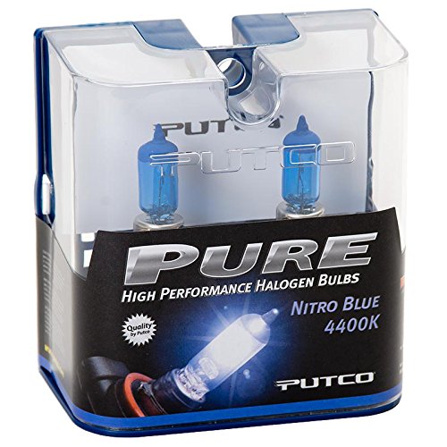Putco 239007NB Pure Halogen Headlight Bulb - Nitro Blue - 9007 (Pair)