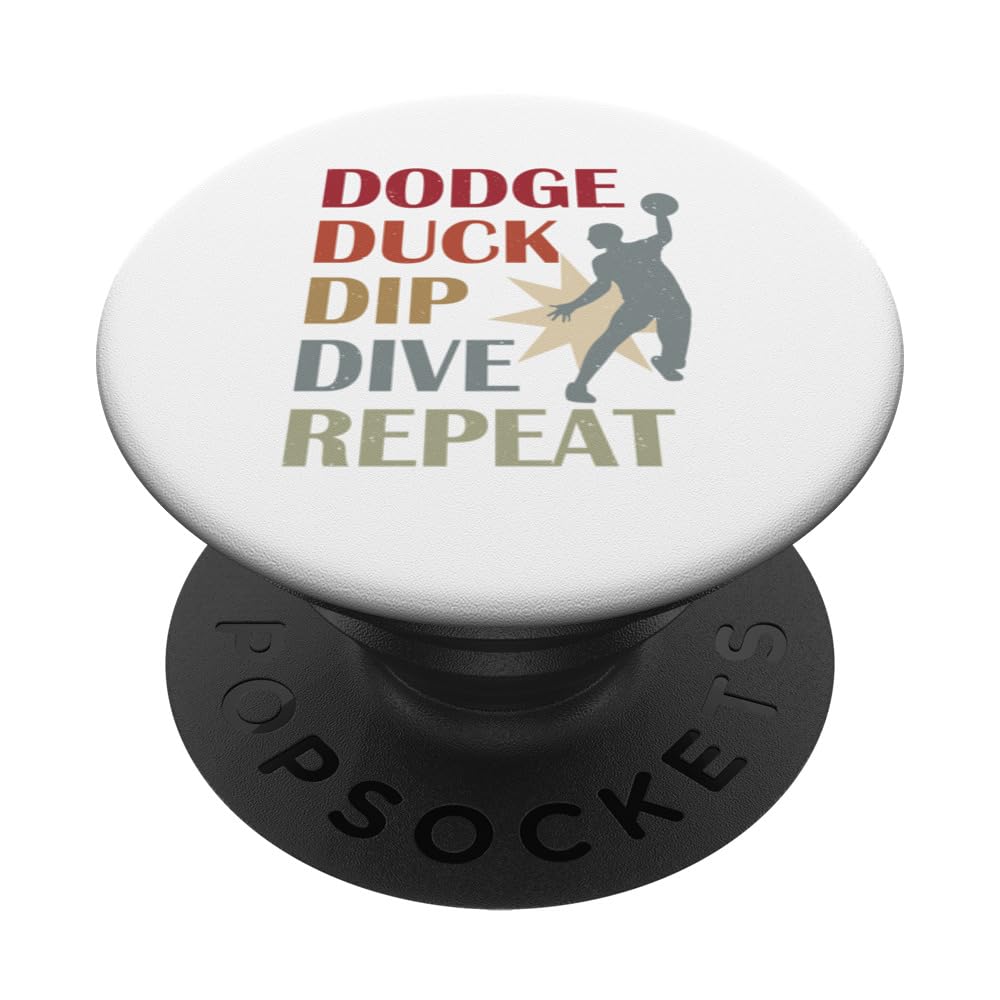 Dodgeball Dodge Ball PopSockets Swappable PopGrip
