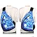 icolor Canvas Sling Bag Chest Crossbody Daypacks Shoulder Packs Beach Tote Bags For Men Women Hiking Cycling Walking Dog Bicycle Travel