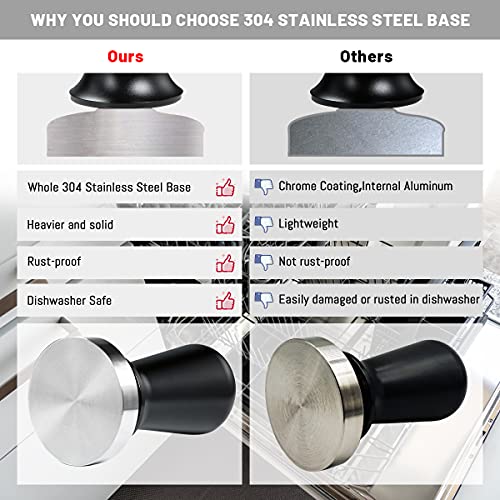 Yolococa Calibrated Pressure Tamper Espresso Coffee Tamper Stainless