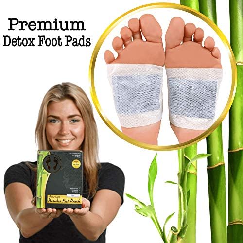 Foot Patch | Aroma Foot Pads | Bamboo Vinegar Foot Patch | Premium Organic Foot Patches | Sleep Better | Body Relief Foot Pads | Remove Impurities | Relieve Stress | Sleep Aid Patch