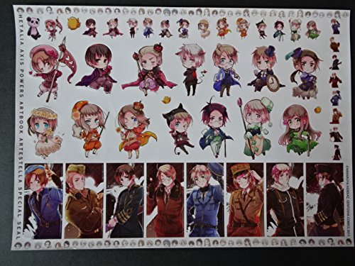 ヘタリア 画集おまけ トランプ柄ステッカーシール イタリア 日本 ドイツ アメリカ イギリス フランス 中国 ロシア プロイセンの買取価格 相場 高価買取なら買取一括比較のウリドキ