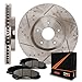 [Rear] Max Brakes Premium XDS Rotors with Carbon Ceramic Pads KT085132