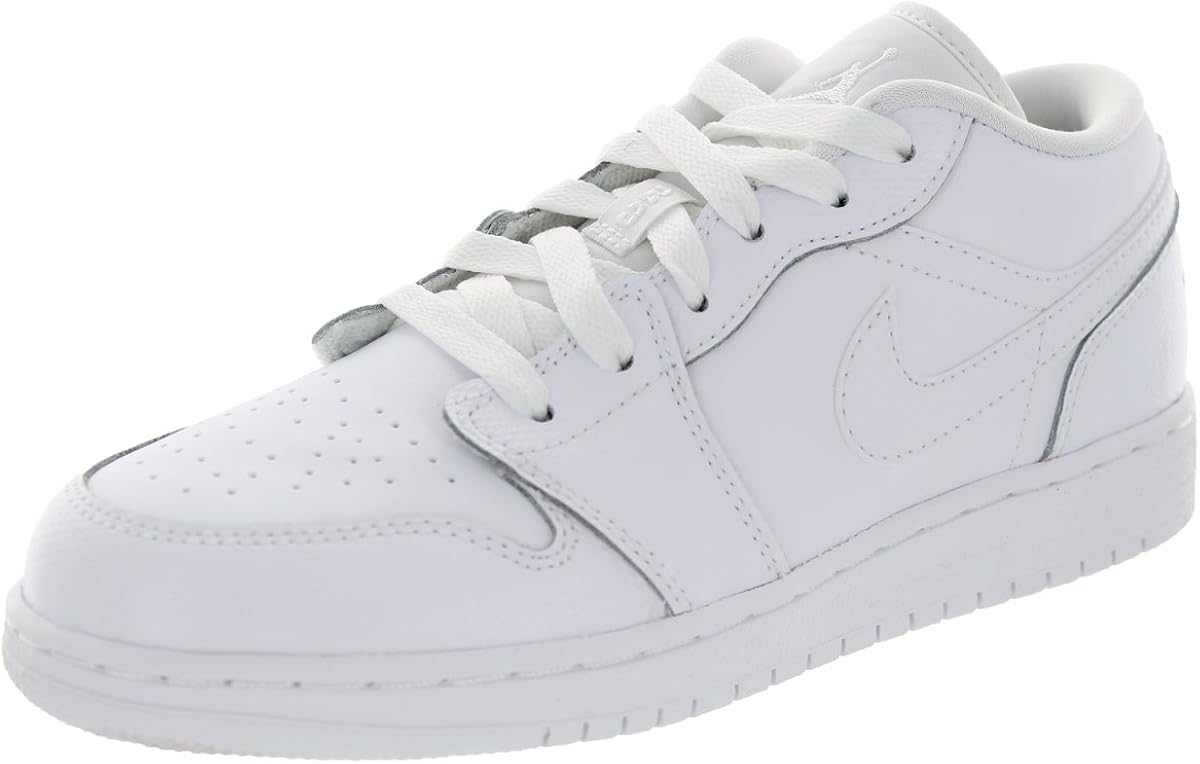 Nike Air Jordan 1 Low White White Youths Trainers Size 36 Eu Amazon De Schuhe Handtaschen