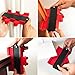 Coltinent Contour Gauge Duplicator Tool - Outline Duplication Irregular Profile Shape 6 Inch Plastic Mark Ruler for Measuring Woodworking Floor Carpentry and Builder Pencil