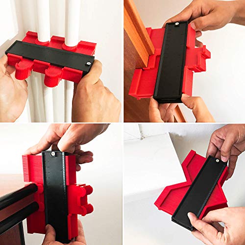 image for Coltinent Contour Duplicator Gauge Tool - Precise Shape Outline Duplic