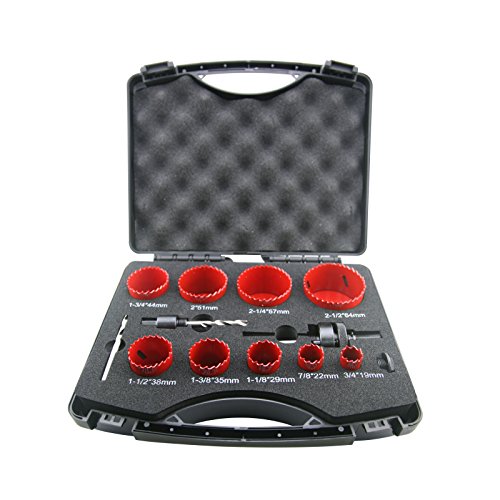 NORTOOLS HSS Bi-metal Holesaw Kit 13pcs