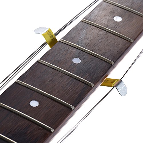 Guitar String Separator Luthier Frets Polish Strings Metal Separate Tool for Folk Classic Acoustic Electric Guitars Bass Repair Maintenance