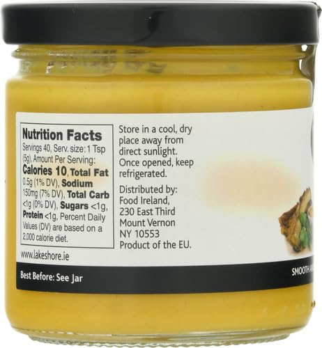 LAKESHORE STRONG IRISH MUSTARD, 7.76 OUNCE