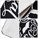 Jetec 4 Pieces Halloween Pillow Case 18x18 Inch Set of 4 Throw Cushion Cover Linen Pillow Happy Halloween Linen Sofa Bed Throw Cushion Cover Decoration
