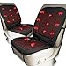 Zone Tech Car Heated Seat Cover Cushion Hot Warmer - 2-Pack 12V Heating Warmer Pad Cover Perfect for Cold Weather and Winter Driving
