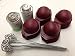 Olson Products Inc. Disposable Apple Maggot Trap Kit 25 Apples, 25 Wire Holders, Two cans of Adhesive.