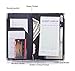 Deluxe Server Book Organizer for Restaurant Waiter Waitress Waitstaff | Comfortably Fits in Apron | 9 Pockets Includes Zipper Pouch with Pen Holder | Holds Guest Checks, Money, Order Pad