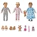 18 Inch Doll Clothes - Value Bundle-Set of 3 Doll Pajamas with Accessories, Fits 18