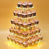 Pastry Stand 5 Tier Acrylic Cupcake Display Stand