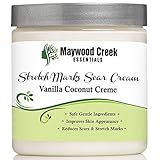 BEST ORGANIC STRETCH MARK REMOVAL CREAM 8 OZ Best Belly Butter for Women & Men - Great for Removing Stretch Marks Due to Pregnancy & Weight Gain - SAFE for Pregnant Moms