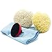 NOVUS 7232 | Multi-Purpose Buffing Kit | Contains 100% Wool Buffing Pad, Soft Foam Buffing Pad, Backing Pad for Drill, Microfiber Cloth