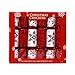 Iconikal 8.75-inch Holiday Crackers 6-Pack (Red)